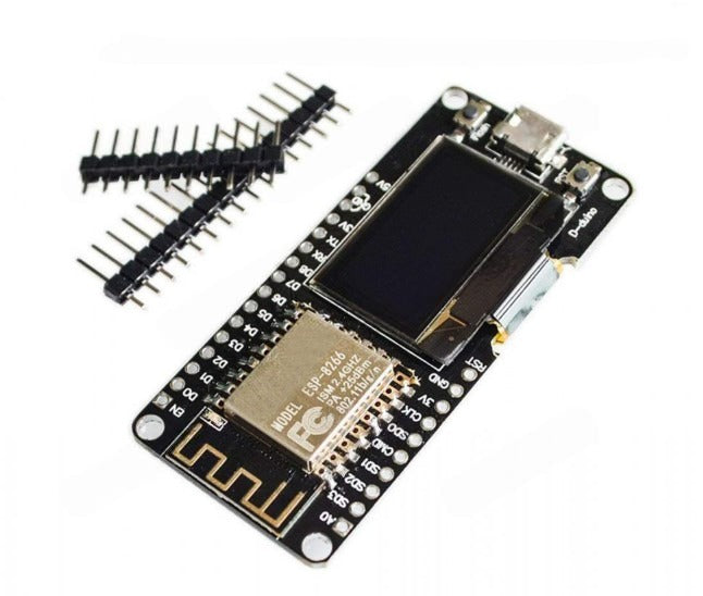 Wemos NodeMCU ESP8266 Wifi + 0.96 Inch OLED Board Wireless IoT Application