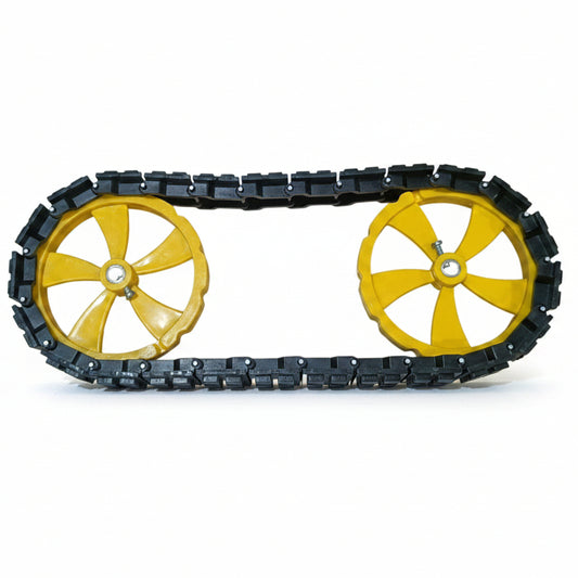 CHAIN TRACK BELT DRIVE MECHANISM for ROBOT