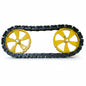 CHAIN TRACK BELT DRIVE MECHANISM for ROBOT
