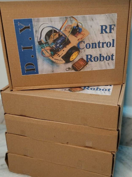 DIY RF Control Robot Kit Arduino Based (Pre-Programmed)
