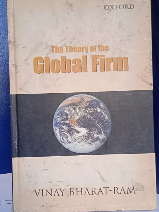 THE THEORY OF GLOBAL FIRM BY VINAY BHARAT-RAM [HARDCOVER] OLD BOOK
