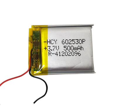 3.7v 500mAh LiPo Lithium Polymer Rechargeable Battery(30x20x5mm)