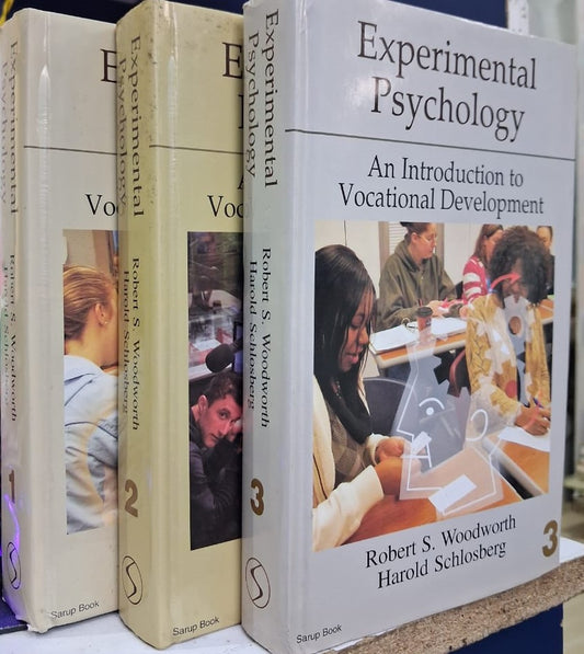EXPERIMENTAL PSYCHOLOGY : AN INTRODUCTION TO VOCATIONAL DEVELOPMENT BY ROBERT S. WOODWORTH & HAROLD SCHLOSBERG : 3 VOLUMES SET [HARDCOVER]