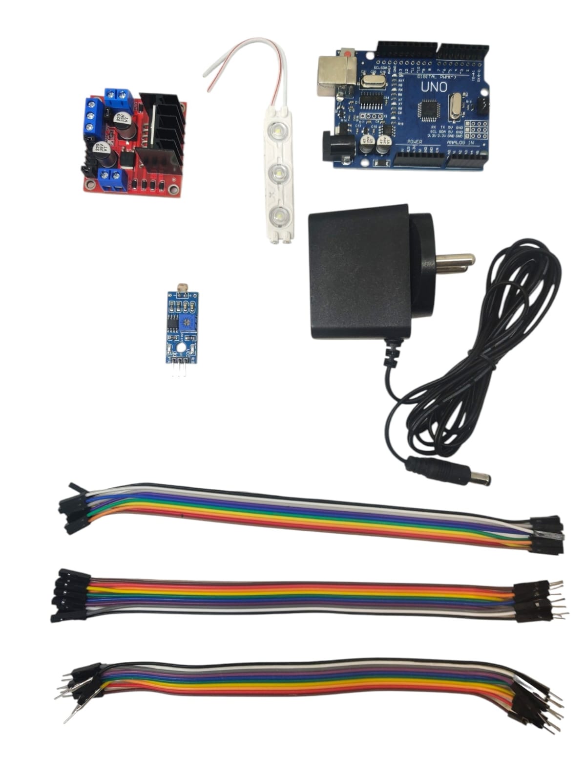 Automatic street light using Arduino and LDR project