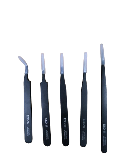 Anti-Static ESD Safe Tweezers Set of 5