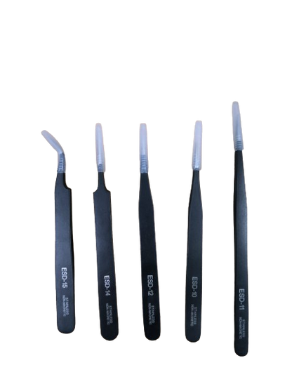 Anti-Static ESD Safe Tweezers Set of 5