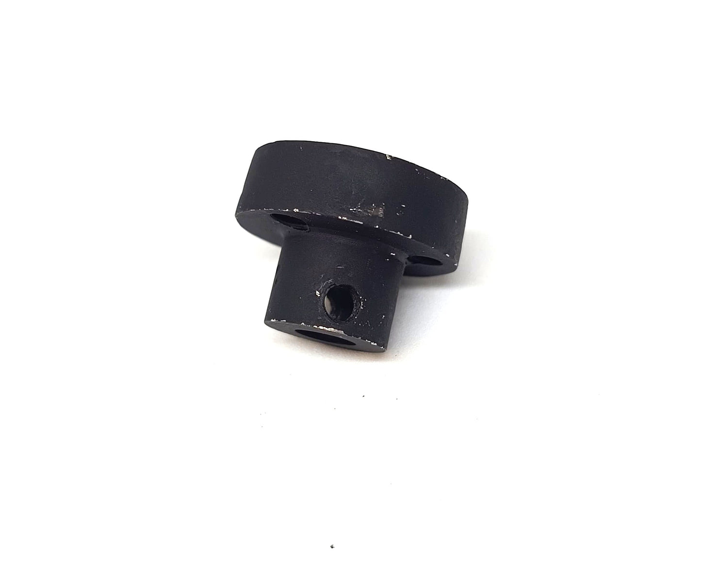 8mm MS Coupler with Screw, Flanged Coupling for 8mm Shaft Motor - Shaft Coupling, Mild Steel