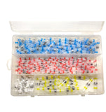250 Pcs Heat Shrink Solder Sleeve Crimpless Butt Connectors Waterproof