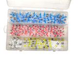 250 Pcs Heat Shrink Solder Sleeve Crimpless Butt Connectors Waterproof