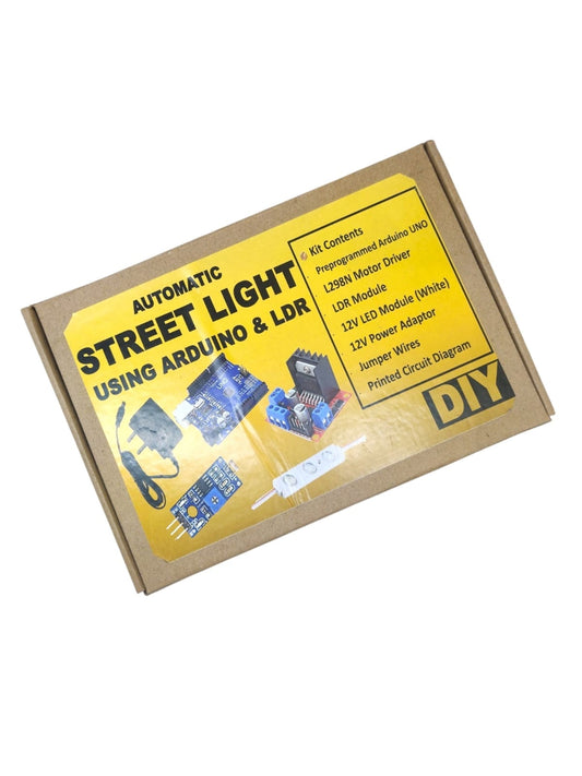 Automatic street light using Arduino and LDR project