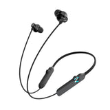 ZEBRONICS Yoga N2 (BLACK) RGB Neckband with 30H Playtime, ENC Mic, Upto 50ms Gaming Mode, Powerful Bass, Voice Asst, IPX4, Dual Pairing, Type C Port, Bluetooth v5.2 Wireless in Ear Earphones with Mic