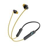 ZEBRONICS Yoga N2 (YELLOW) RGB Neckband with 30H Playtime, ENC Mic, Upto 50ms Gaming Mode, Powerful Bass, Voice Asst, IPX4, Dual Pairing, Type C Port, Bluetooth v5.2 Wireless in Ear Earphones with Mic