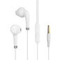 Zebronics Zeb-Calyx (WHITE) Wired in Ear Earphones with Mic