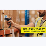 ZEBRONICS ZEB-BS1H2000BT 1D WIRELESS BARCODE SCANNER
