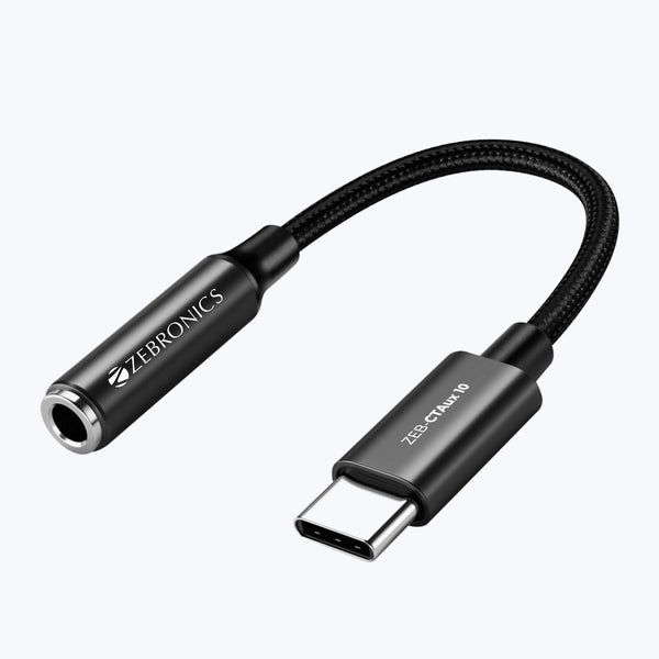 ZEBRONICS CTAux10, Type-C to 3.5mm Converter