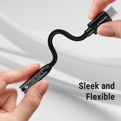 ZEBRONICS CTAux10, Type-C to 3.5mm Converter