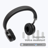 ZEBRONICS Zeb Duke 2 BLACK Wireless Headphone With Mic 32*H Playback, Call Function. Bluetooth Headset
