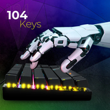 ZEBRONICS Nitro Plus Mechanical Keyboard Black (K4100M)