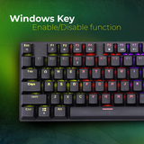 ZEBRONICS Nitro Plus Mechanical Keyboard Black (K4100M)