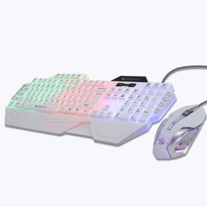 ZEBRONICS Optimus Gaming Keyboard & Mouse Combo (White)