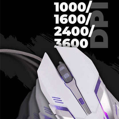 ZEBRONICS Optimus Gaming Keyboard & Mouse Combo (White)