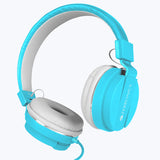Zeb Storm BLUE Wired On Ear Headphone with 3.5mm Jack, Built-in Microphone for Calling, 1.5 Meter Cable, Soft Ear Cushion, Adjustable Headband, Foldable Ear Cups and Lightweight Design