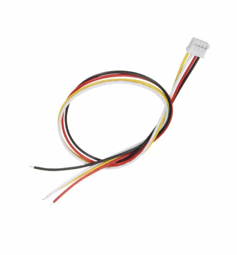 4 Pin 1.25mm Pitch JST-MX Female Connector with 6 inch Wire - 1.25mm Pitch (1 Pc)