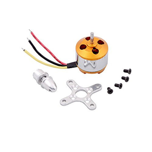 A2212 2200KV BLDC Brushless Motor for Drone With  Soldered Bullet Connector