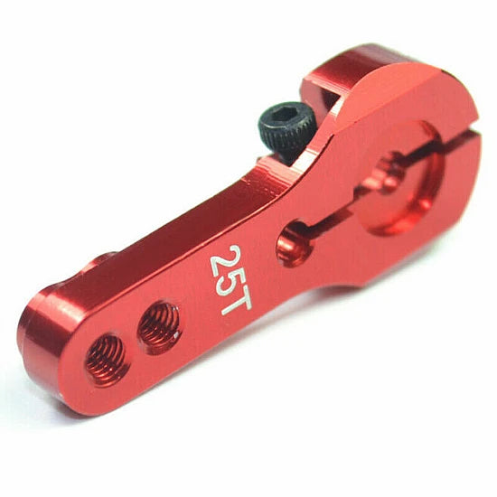 25T Servo Horn Arm Aluminum (Red)
