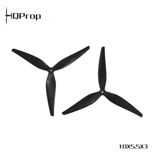 HQ MacroQuad Prop 10X5.5X3(2CW+2CCW) Black-Glass Fiber Reinforced Nylon