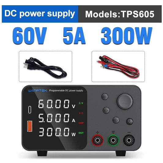 WANPTEK TPS605 Programmable DC Power Supply- 60V, 5A