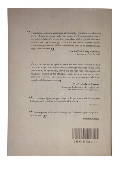 THE GREAT ODISHA FAMINE (NA'ANKA DURBHIKSHYA) By Anil Dhir & Ramesh Chandra Mohapatra [Hardcover]