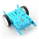 2WD Blue Metal Chassis 2-Wheel with DC Motor Drive