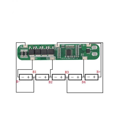 5S 25A 18650 Lithium Battery Protection Board