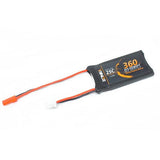 Bonka 3.7V 360mAh 25C 1S U2 Series Lipo Battery