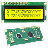 16x2 1602 LCD Display (Yellow / Green)