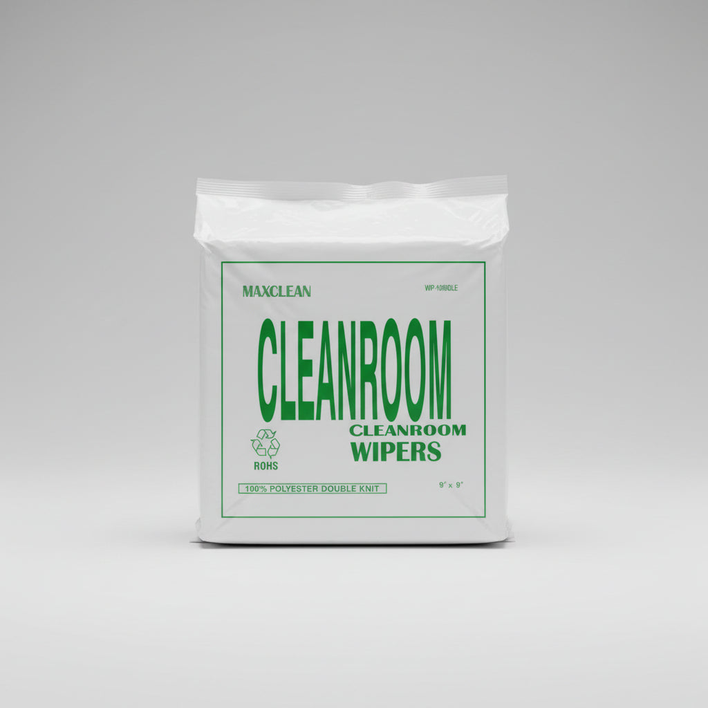 Maxclean ESD Polyester Cleanroom Wipes Packet, WIP-1009DLE, 9x9 Inches, 150 pcs Pack