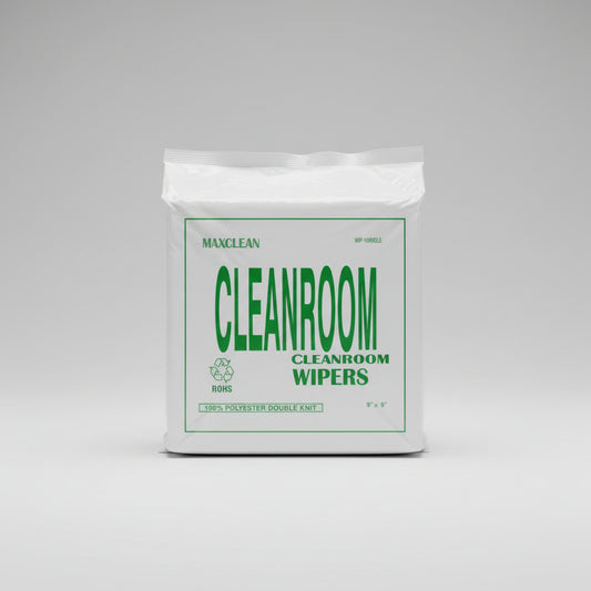 Maxclean ESD Polyester Cleanroom Wipes Packet, WIP-1009DLE, 9x9 Inches, 150 pcs Pack