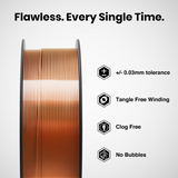 Numakers PLA Silk Filament – Copper– 1.75 mm / 1 kg