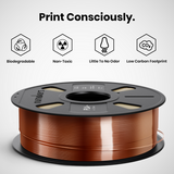 Numakers PLA Silk Filament – Copper– 1.75 mm / 1 kg