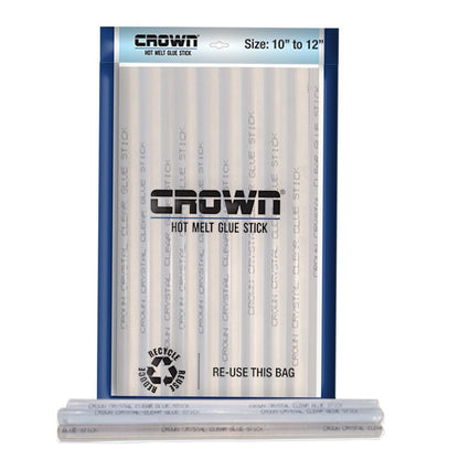 Crown Mario Crystal Clear Transparent Hot Melt Glue Sticks for Glue Gun (1 pc)