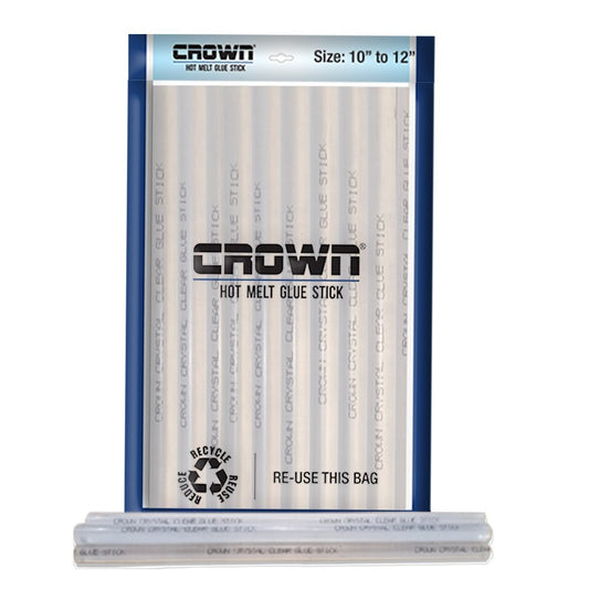 Crown Mario Crystal Clear Transparent Hot Melt Glue Sticks for Glue Gun (1 pc)