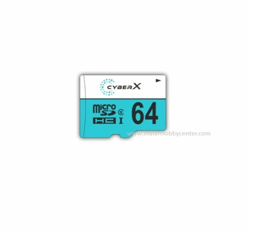 64 GB Cyber X Micro SD XC Class 10 Memory Card