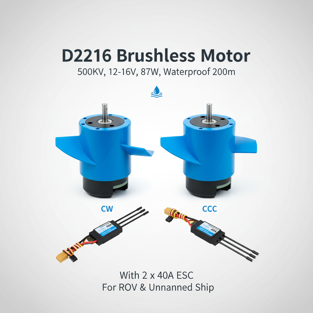 D2216 500KV Motor ESC Banner
