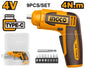 INGCO CSDLI0458 Cordless screwdriver 4V