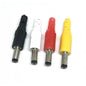 DC Power Jack Barrel Connector Male (Red)