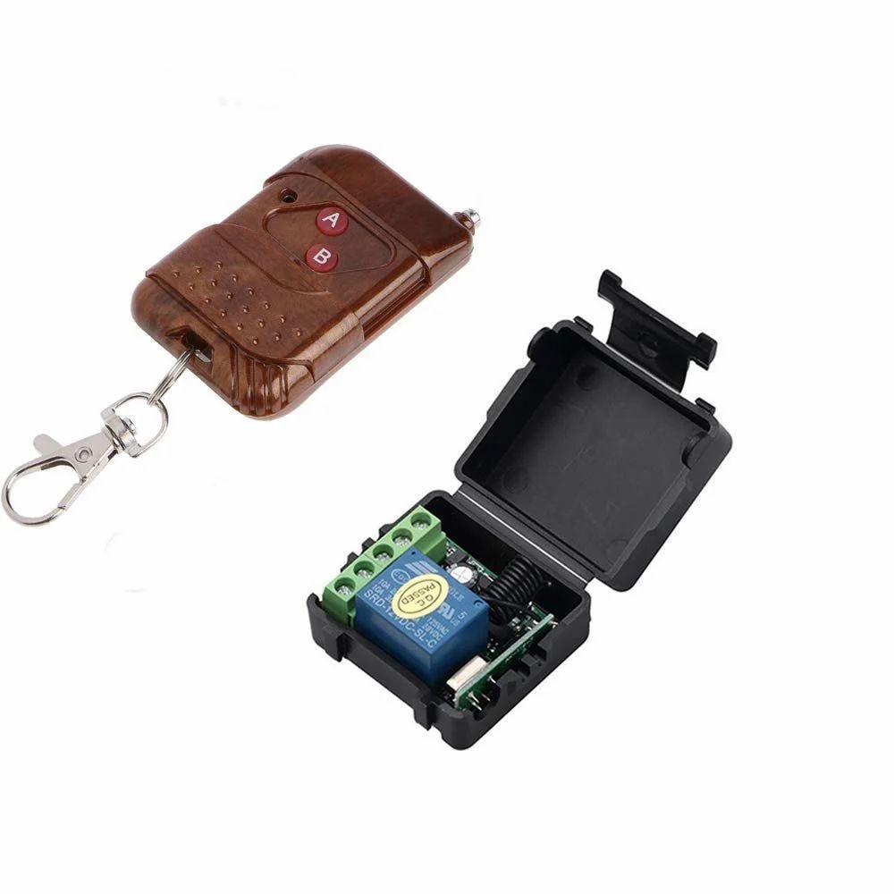 5V 10A 1 CHANNEL RF Wireless Remote Control Switch Relay Module Self-l ...