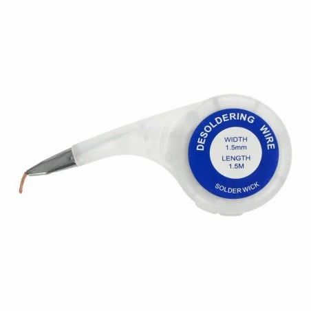 Desoldering Wire, 2.5 mm Width, 1.5 m Length