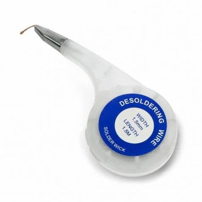 Desoldering Wire, 2.5 mm Width, 1.5 m Length
