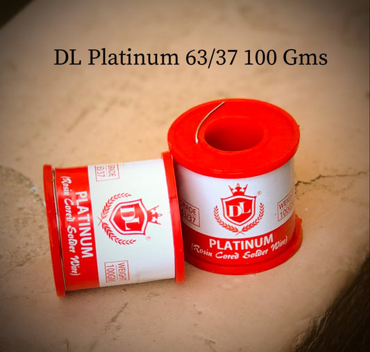 DL Platinum Solder Wire 50g – 22 Gauge 63/37 Grade Solder Wire